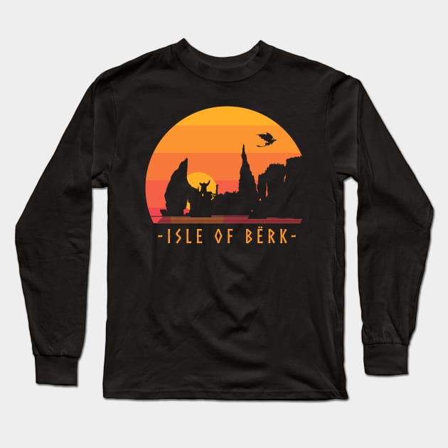 Isle of Berk ✅ Long Sleeve T-Shirt by Sachpica